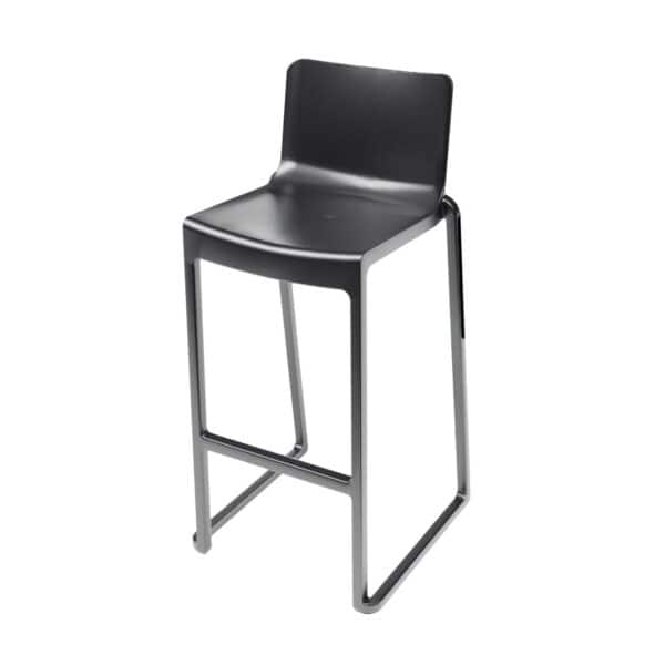 Black Gloss Bar Stool