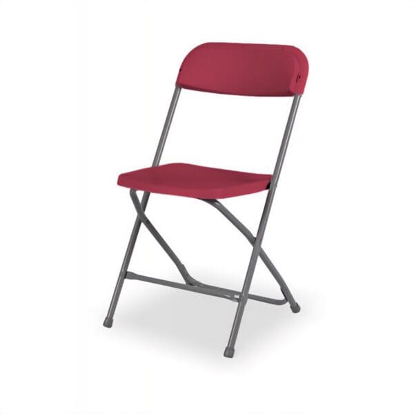 Folding Chair Burgundy