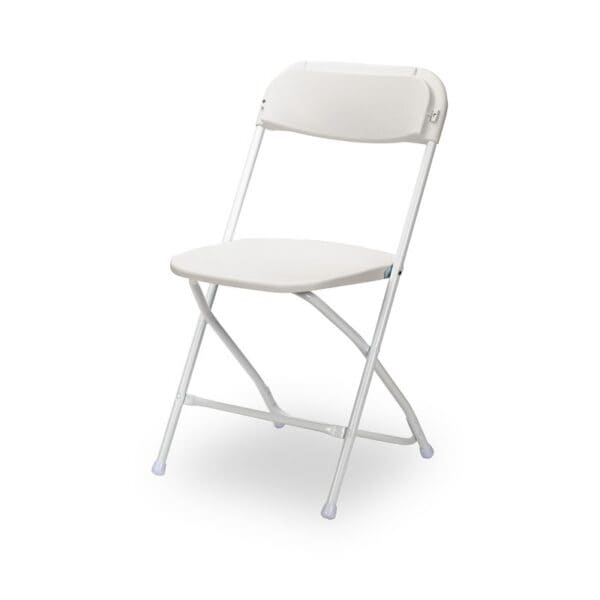Folding Chair Burgundy - White