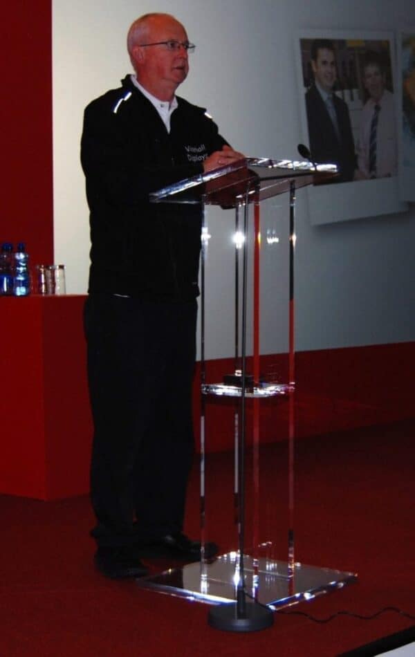 Clear Acrylic Perspex Lectern