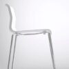 White Gloss Bar Stool - Image 2