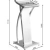 Stainless Steel Lectern - Image 3