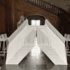 Modern White Chair - Image 5