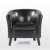 Black Tub Chair - Image 3